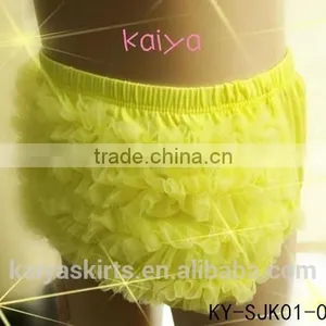 2016 Slim Panties Mature Lady Cotton and Chiffon Ruffled Pictures of Girls Without Underwear thumbnail-3