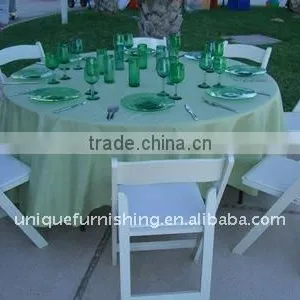 China Supply Wood Used Folding Tables Chairs for Sale thumbnail-1