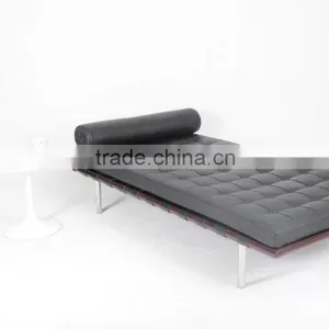 Hot Products Living Room Furniture Van Der Rohe Daybed Leather Replica thumbnail-1