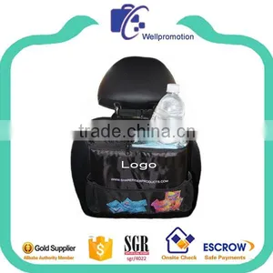 Hanging Black Car Seat Back Cooler Bag Car Organizer Insulated thumbnail-2