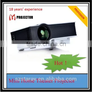 800 Lumens 800*400 Contrast 3m Projection Distance UNIC U40 Mini Projector LCD Home Theatre thumbnail-2