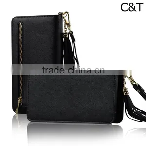 C&T Wallet Purse Clutch Folding Cover Shoulder Strap PU Leather Cases for Apple IPhone 7 thumbnail-5
