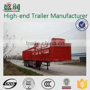 Warehouse Gate Transport Semi Trailer Shengshun Auto Side Wall Semi Trailer thumbnail-5