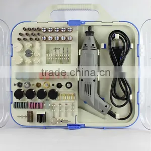 130w 163pcs Mini Drill and Accessory Kit thumbnail-1