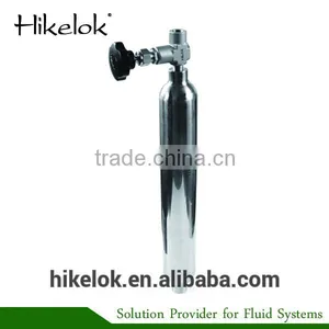 Alloy 400 1800 Psi Single Ended 1/8 1/8" Female NPT Gas Sample Cylinders thumbnail-2