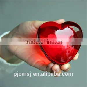 Red Heart Shape Crystal for Gift thumbnail-2