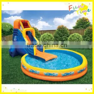 Kids Summer Cool Inflatable Water Slide and Pool thumbnail-1