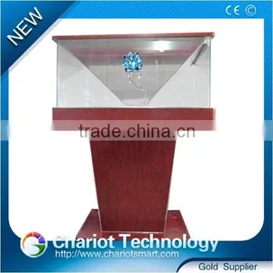 Hot! 10.1-108 Inch 3d Holographic Advertising Pyramid Box With Low Price on Sale. thumbnail-1