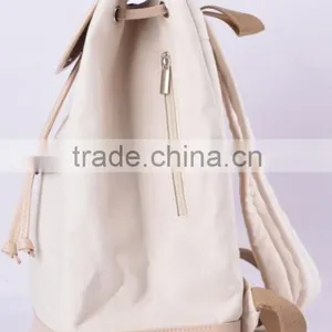 2016 Best Selling Factory Design 2016 Blank Canvas Backpack Brand New Design Daily Use Canvas Backpacks Laptop Day Backpack thumbnail-4