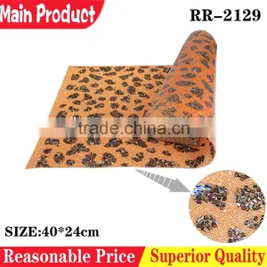 Horsehair Hot Fix Strass Mesh Decoration Shoes Trimming Mesh Roll thumbnail-1