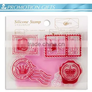 2016 New Zhejiang Promotion Carton Postmark Rubber Stamp thumbnail-1