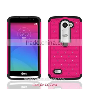Express 2 in 1 Bling Case for LG C40 thumbnail-1