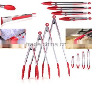 OEM Factory China Kitchen Tools Silicone 304 BBQ Tong thumbnail-5