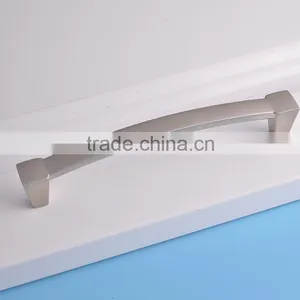 Manufacturer Customized Aluminum Alloy Matt Sliver Furniture Cabinet Drawer Handles thumbnail-1