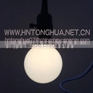 220V 6W Milky Glass Shell LED G95 Globe Pendant Light Bulb thumbnail-1
