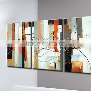 Acrylic Geometrical Abstract Painting for Bedroom thumbnail-1