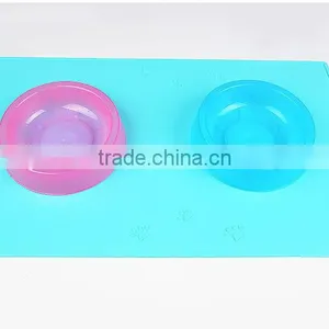 Easy Clean Non-toxic Silicone Pet's Bowl Mat thumbnail-5