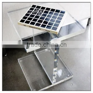 Newland Modern Unique Acrylic Table thumbnail-1