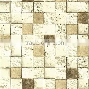 New 3d Vintage Home Decor Wallpaper for Bathroom Tile Design thumbnail-2