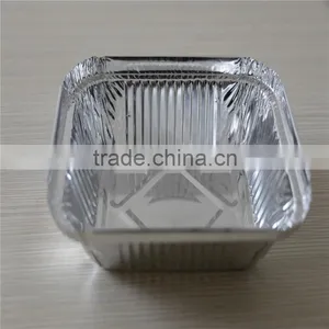 Mini Single Takeaway Aluminum Foil Contain With Lid thumbnail-1