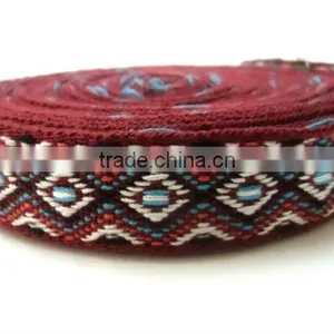 2014 Jacquard Webbing 1"-new Design Cotton Jacquard Webbing 1" Wide FT-WB527 thumbnail-1