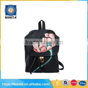 Chinese Style Flower Printed School Classy Bag for Sale thumbnail-1