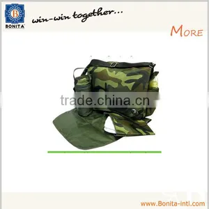 2014 New Style Camo Bag Camouflage Messenger Man Diaper Bag With Extras thumbnail-1