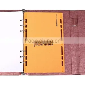 Plaro Fashion U Disk Battery Loose-leaf Notepad Paper Notebook thumbnail-5