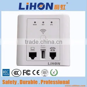 Indoor Inwall Wireless Ap/wall Jack Acess Point/high Power Router Pass Through 5 Walls thumbnail-6