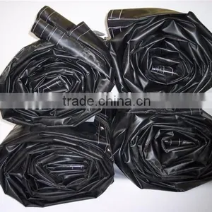 18 oz Black Pvc Machine Tarps With D-rings 27' x 16' thumbnail-2