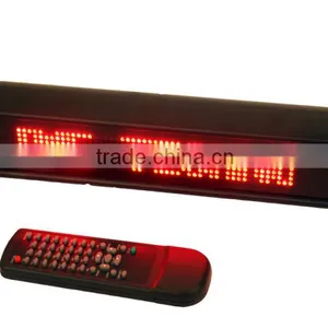 2016 the Most Hot-selling 11 Messages Programmed Scrolling Messages Speed and Intensity Adjustable Led Car Display Board thumbnail-2