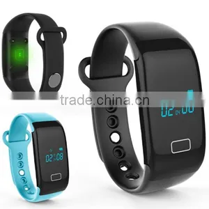 JW018 Bluetooth 4.0 Smart Band Bracelet & Heart Rate Monitor Activity Fitness Tracker Wristband for IOS & Android Device thumbnail-1