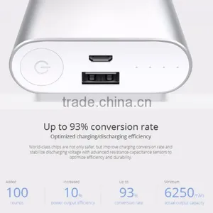 Original Xiaomi mi Power Bank 10000mAh Portable Charger 5v 2a Powerbank 18650 for All Mobile Phones thumbnail-3