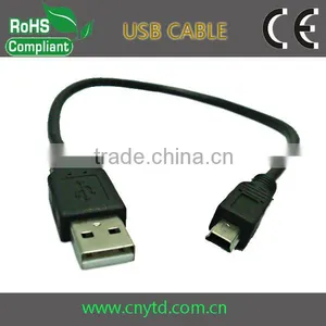 USB2.0 Charging Cable am to 5p Mini Usb Cable thumbnail-4