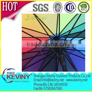 Rain Umbrella in 16 Panels With Rain Drop Made by China Parasol Manufacturer Has Cheap Price thumbnail-4