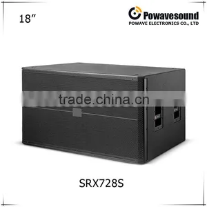 SRX728S Powavesound Professional Stage Speakers Dual 18 Inch High Power Subwoofer Monitor Speaker Studio Speakers thumbnail-1