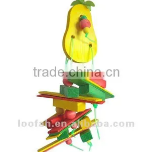 Pear Combo Loofah Bird Toys thumbnail-1