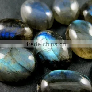 13x18mm AAA Grade Labradorite Shining Blue Oval Cabochon Special Jewelry Findings Supplies for Ring,DIY Pendant 4120057 thumbnail-3