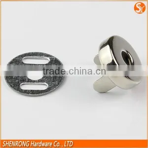 Custom Bag Lock Metal Button for Bags and Handbags Iron Material thumbnail-5