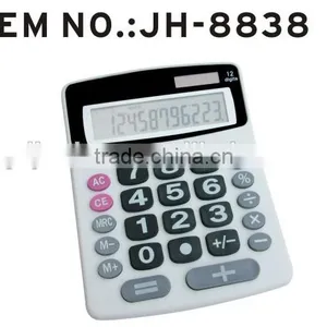 New Design Solar&battery Power Desktop Electronic Calculator thumbnail-1