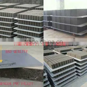 Waterproof Pvc Sheet Pvc Board Pvc Pallet for Hollow Block Machine thumbnail-3