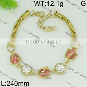 2015 High Quality New Arrive Gold Bracelet Jewelry Design for Girls thumbnail-1