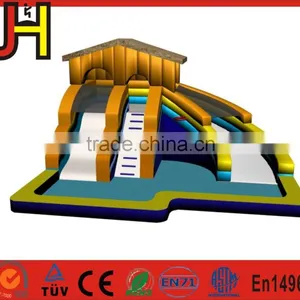 Wholesale Residential Mini Inflatable Water Park Slide For Sale thumbnail-1
