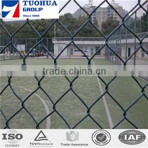 High Quality Hot Dipped Galvanized Chain Link Fence Panels thumbnail-1