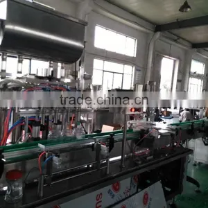 High Speed Gear Pump Lubricant Filler for Production Line, Bottle, Lotion, Perfume, Sauce/ Filling Machine thumbnail-1