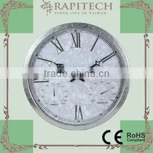 16 Inch 3 In 1 Agriculture Garden Metal Clock Outdoor Clock thumbnail-2