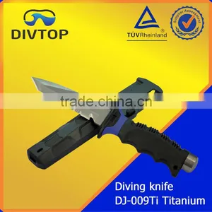 Factory Titanium Scuba Knife Military Urvival Knife thumbnail-1