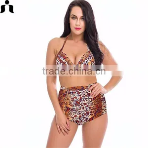 2017 High Waist Swimwear With Colorful Style thumbnail-3