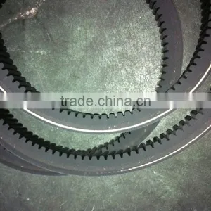 Raw Edge Cogged V Belt, Tooth v Belt, Sanwei v Belts, Threev Rubber Belts thumbnail-3