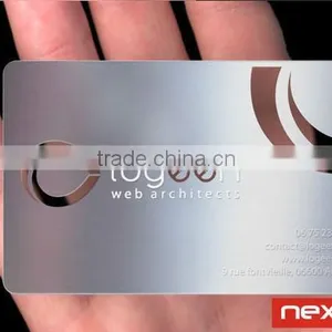 Custom Metal Magnetic Stripe Card, Blank PVC Card With Magnetic Strip thumbnail-4